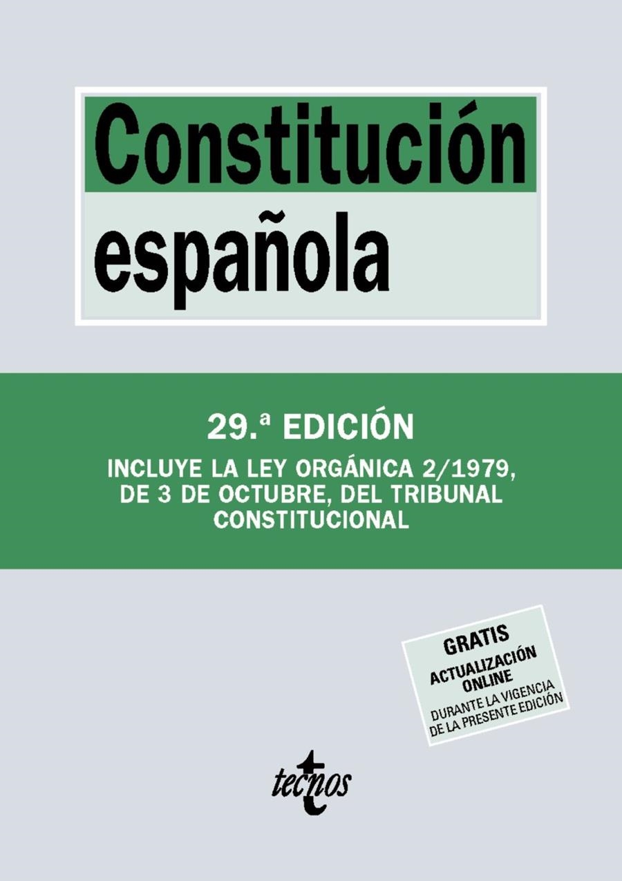 Constitución Española | , Editorial Tecnos | Llibreria La Figaflor - Abrera