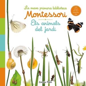 Els animals del jardí. La meva primera biblioteca Montessori | AA. VV., AA. VV. | Llibreria La Figaflor - Abrera