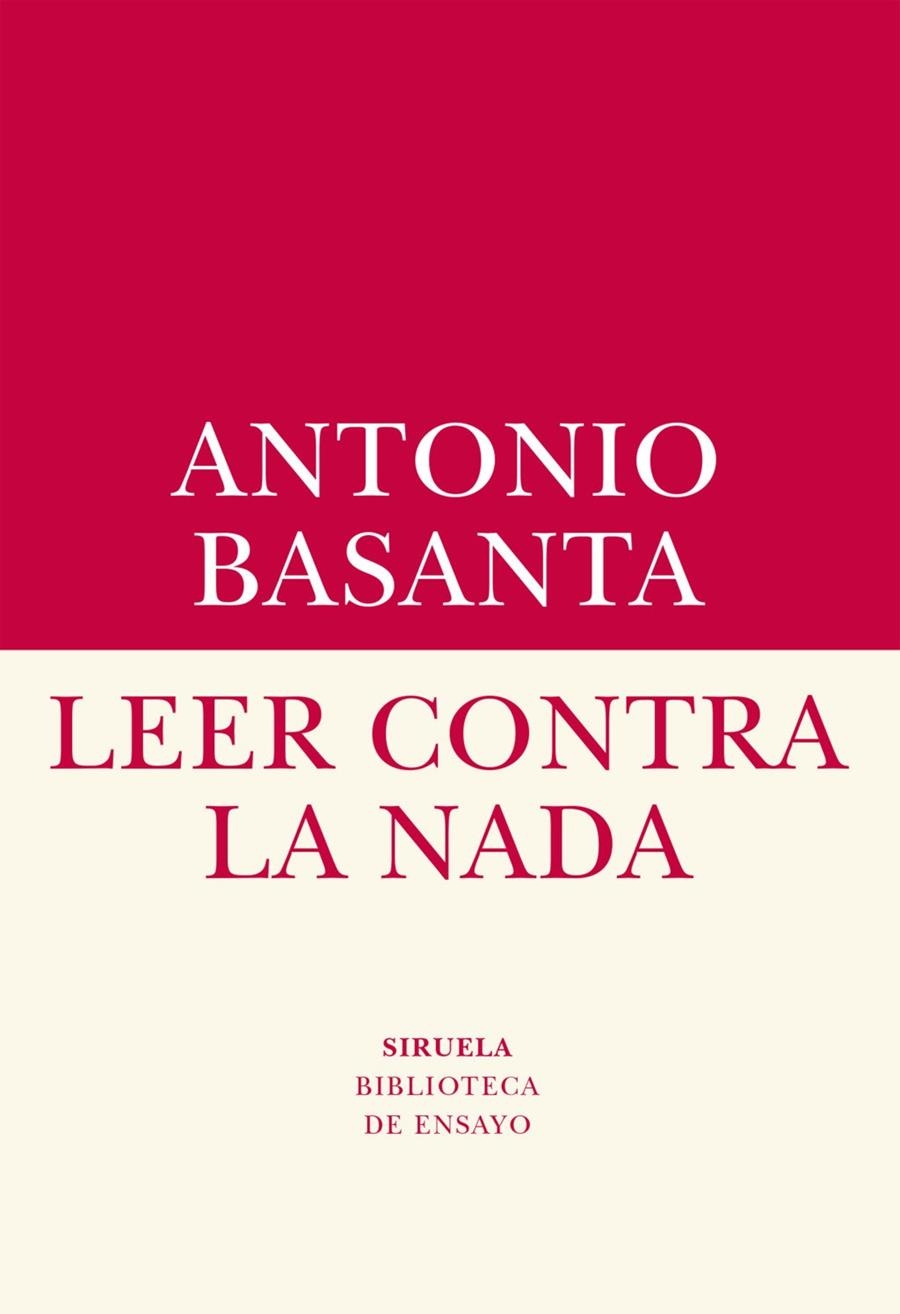 Leer contra la nada | Basanta, Antonio | Llibreria La Figaflor - Abrera