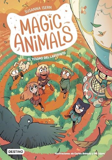 Magic Animals 11. El tesoro del laberinto | Isern, Susanna / LOPEZ, NIL / Dalmau, Carles | Llibreria La Figaflor - Abrera