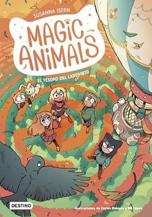 Magic Animals 11. El tesoro del laberinto | Isern, Susanna / LOPEZ, NIL / Dalmau, Carles | Llibreria La Figaflor - Abrera