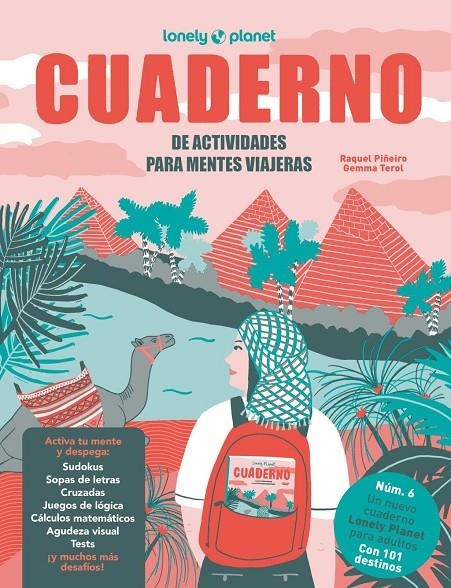 Cuaderno de actividades para mentes viajeras vol.6 | Piñeiro, Raquel / Terol, Gemma | Llibreria La Figaflor - Abrera