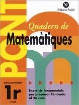Pont matemàtiques, 1 Educació Primària | Màrquez Caro, Carles / Pàmies Tomàs, Lina | Llibreria La Figaflor - Abrera