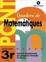 Pont, matemàtiques, 3 Educació Primària | Màrquez Caro, Carles / Pàmies Tomàs, Lina | Llibreria La Figaflor - Abrera