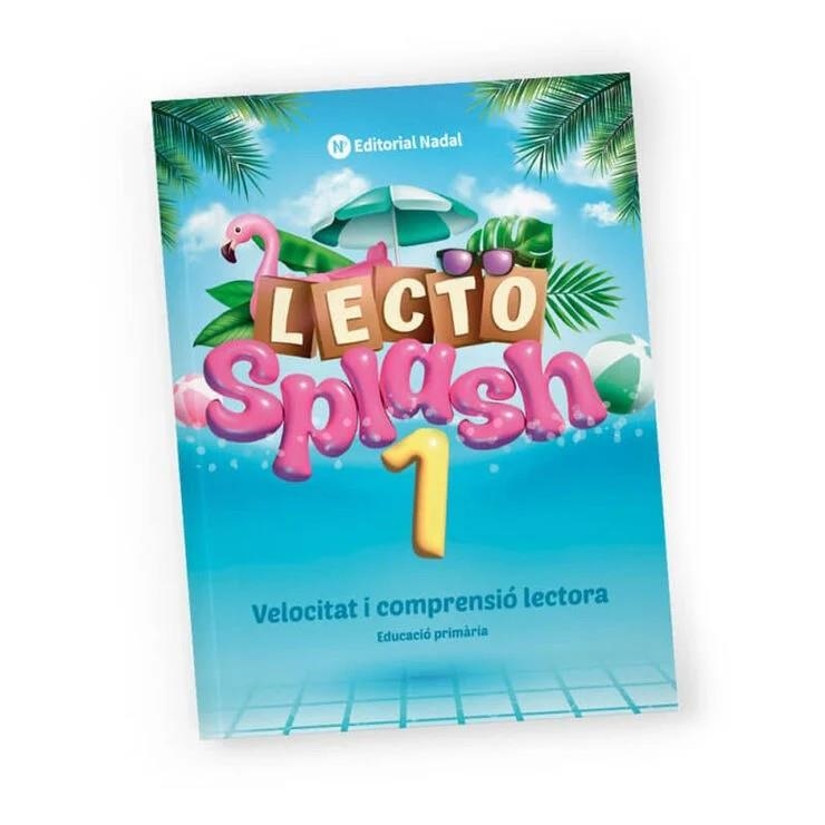 Lecto Splash 1 impremta - Quadern velocitat i comprensió lectora - 1R de primàri | Nadal, Rosa | Llibreria La Figaflor - Abrera