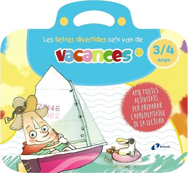 Les lletres divertides se'n van de vacances. 3-4 anys | Carril Martínez, Isabel / Rubio, Emma | Llibreria La Figaflor - Abrera