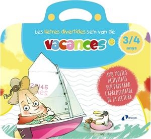 Les lletres divertides se'n van de vacances. 3-4 anys | Carril Martínez, Isabel / Rubio, Emma | Llibreria La Figaflor - Abrera