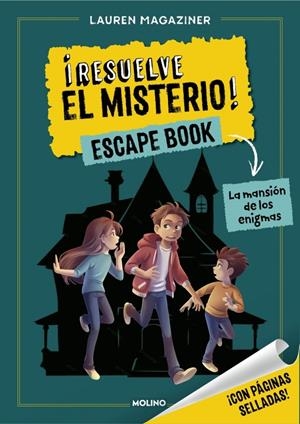 ¡Resuelve el misterio! Escape Book 1 - La mansión de los enigmas | Magaziner, Lauren | Llibreria La Figaflor - Abrera