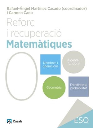 Reforç i recuperació. Matemàtiques 0 | Cano, Carmen | Llibreria La Figaflor - Abrera