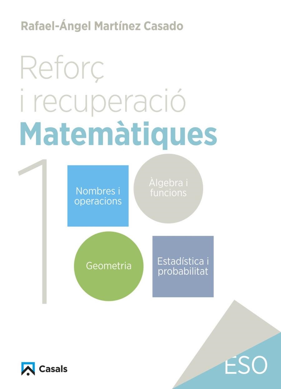 Reforç i recuperació. Matemàtiques 1 | Martínez Casado, Rafael Angel / Martínez Casado, Rafael-Ángel | Llibreria La Figaflor - Abrera