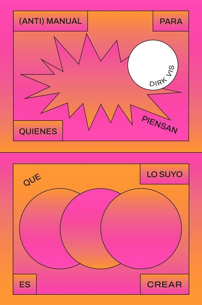 (Anti)manual para quienes piensan que lo suyo es crear | VIS, DIRK | Llibreria La Figaflor - Abrera
