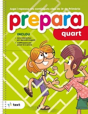Prepara 4t | Equip pedagògic i editorial de Text, Equip pedagògic i editorial de Text | Llibreria La Figaflor - Abrera