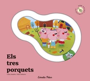 Els tres porquets. Conte amb peces lliscants | Samba, Gina | Llibreria La Figaflor - Abrera
