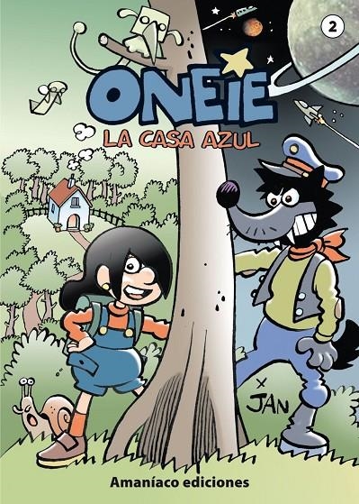 Oneie.  La casa Azul | Amaníaco ediciones | Llibreria La Figaflor - Abrera