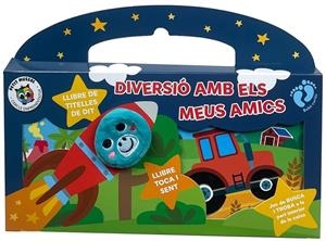 DIVERSIÓ AMB ELS MEUS AMICS (CAIXA: 1 LLIBRE DE TITELLES+1 LLIBRE TOCA I SENT) | AA.VV., AA.VV. | Llibreria La Figaflor - Abrera