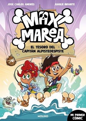 Max Marea 1 - El tesoro del capitán Alpidespiste | Andrés, José Carlos | Llibreria La Figaflor - Abrera