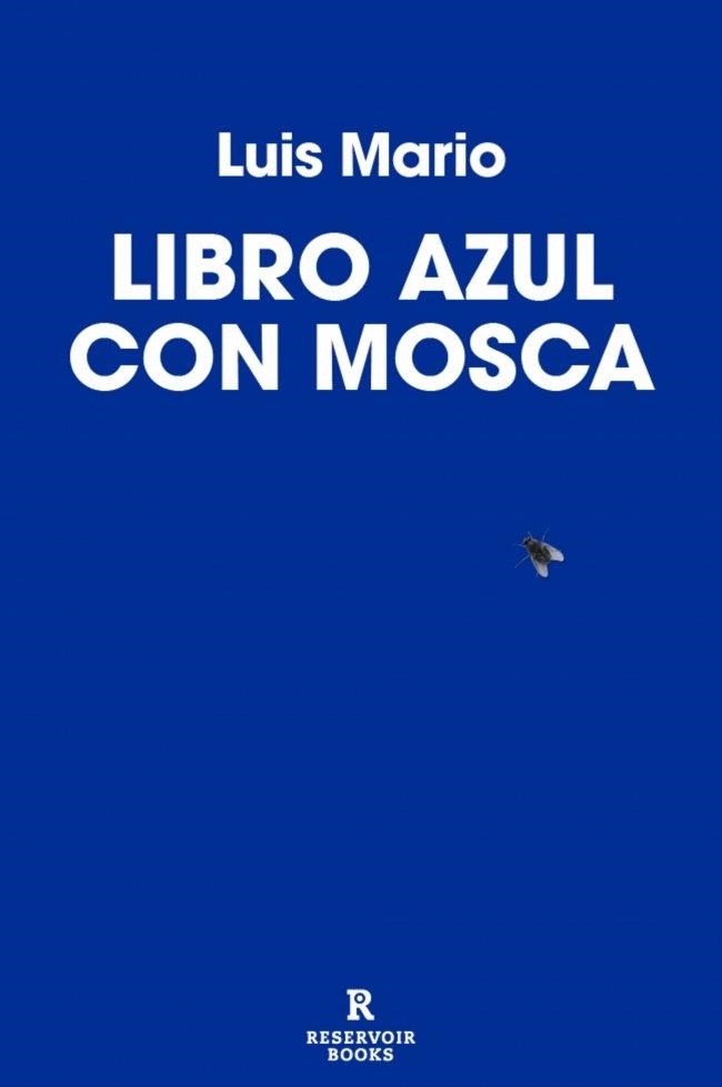 Libro azul con mosca | Luis Mario | Llibreria La Figaflor - Abrera