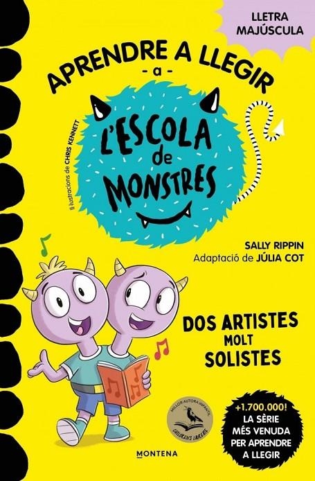 Aprendre a llegir a l'Escola de Monstres 24 - Dos artistes molt solistes | Rippin, Sally | Llibreria La Figaflor - Abrera