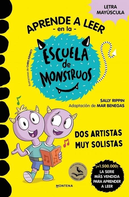 Aprender a leer en la Escuela de Monstruos 24 - Dos artistas muy solistas | Rippin, Sally | Llibreria La Figaflor - Abrera