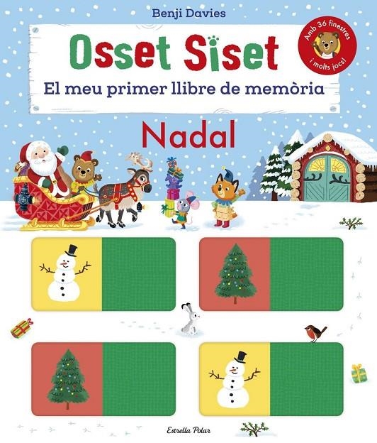 Osset Siset. El meu primer llibre de memòria. Nadal | Davies, Benji | Llibreria La Figaflor - Abrera