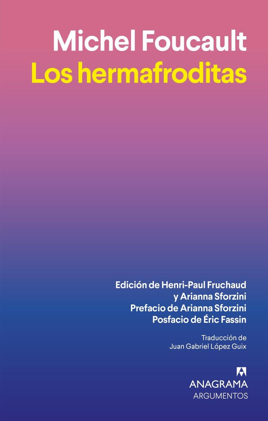 Los hermafroditas | Foucault, Michel | Llibreria La Figaflor - Abrera