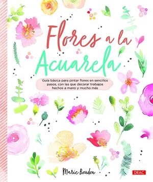 Flores a la acuarela | Boudon, Marie | Llibreria La Figaflor - Abrera