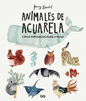 Animales de acuarela | Boidol, Jenny | Llibreria La Figaflor - Abrera