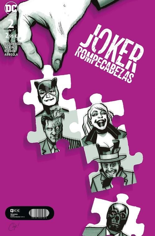 Joker: Rompecabezas núm. 2 de 7 | 9788419210548 | Rosenberg, Matthew