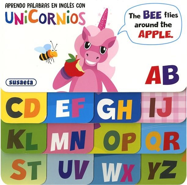 Aprendo palabras en inglés con unicornios | 9788467770568 | Ediciones, Susaeta