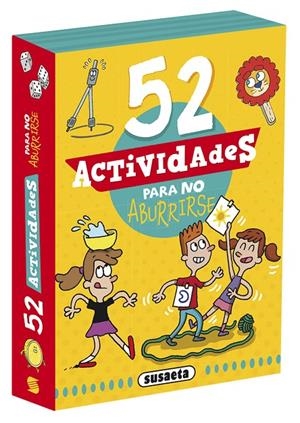 52 actividades para no aburrirse | Ediciones, Susaeta | Llibreria La Figaflor - Abrera
