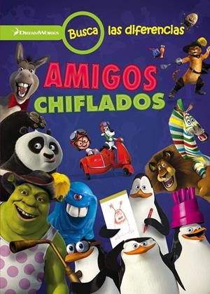 Dreamworks. Busca las diferencias. Amigos chiflados. | Dreamworks | Llibreria La Figaflor - Abrera
