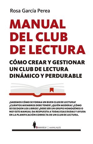 Manual del club de lectura | García Perea, Rosario | Llibreria La Figaflor - Abrera