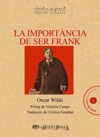 La importància de ser Frank | 9788494834325 | Wilde, Oscar