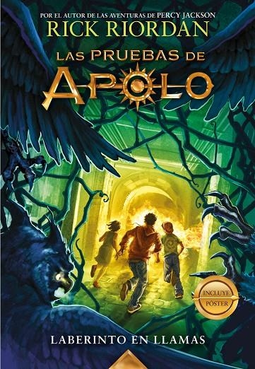 Laberinto en llamas (Las pruebas de Apolo 3) | Riordan, Rick | Llibreria La Figaflor - Abrera