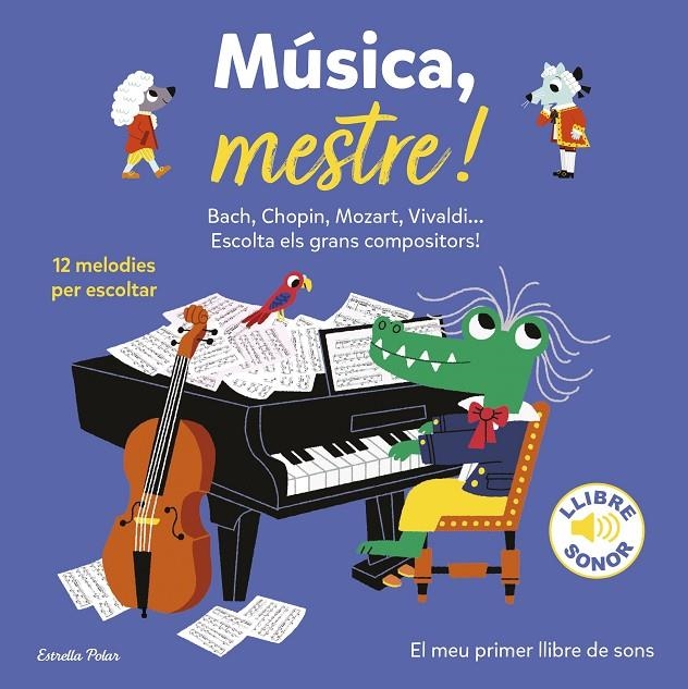 Música, mestre! El meu primer llibre de sons | 9788418135095 | Billet, Marion