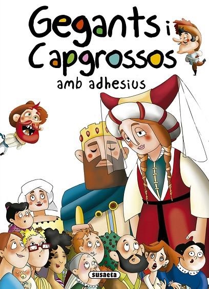 Gegants i Capgrossos amb adhesius | 9788467759501 | Abad, Mònica