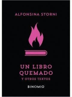Un libro quemado y otros textos | Storni, Alfonsina | Llibreria La Figaflor - Abrera