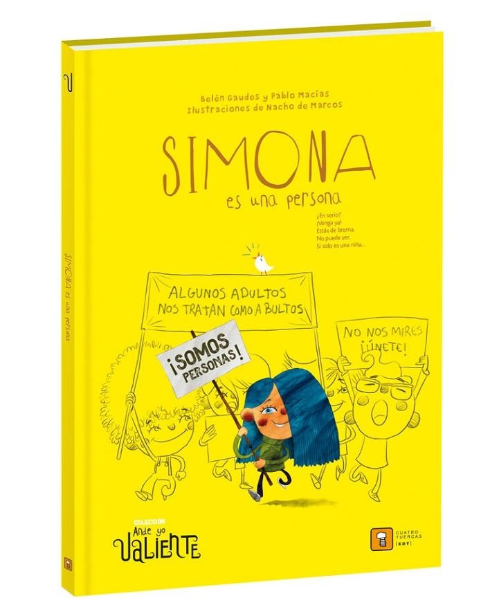 SIMONA ES UNA PERSONA | Sánchez Teira, Belén / Macías Alba, Pablo | Llibreria La Figaflor - Abrera