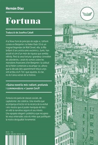 Fortuna | Díaz, Hernán | Llibreria La Figaflor - Abrera