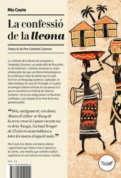 La confessió de la lleona | 9788494440922 | Couto, Mia