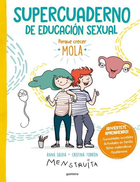 Supercuaderno de educación sexual | Torrón (Menstruita), Cristina / Salvia, Anna | Llibreria La Figaflor - Abrera