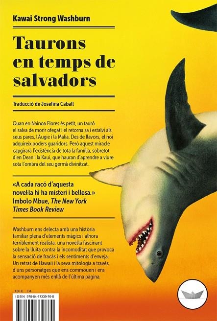 Taurons en temps de salvadors | Strong Washburn, Kawai | Llibreria La Figaflor - Abrera