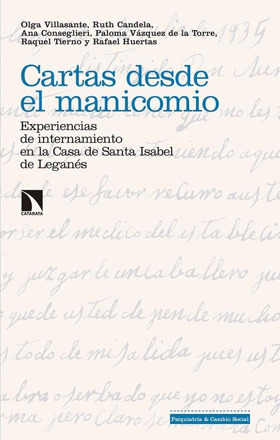 Cartas desde el manicomio | Villasante Armas, Olga / Candela Ramírez, Ruth / Conseglieri Gámez, Ana / Vázquez de la Torre, Palom | Llibreria La Figaflor - Abrera