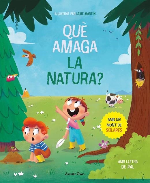 Què amaga la natura? Llibre amb solapes | Martín Rincón, Leire | Llibreria La Figaflor - Abrera