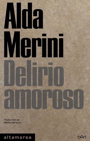 Delirio amoroso | Merini, Alda | Llibreria La Figaflor - Abrera