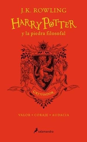Harry Potter y la piedra filosofal (edición Gryffindor del 20º aniversario) (Har | Rowling, J.K. | Llibreria La Figaflor - Abrera